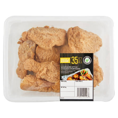Southern Style RSPCA Approved Chicken Portions Product Image Front shot 01